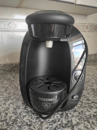 Cafetera Tassimo Bosch Negra