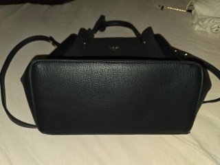 Bolso Rodier Negro Piel