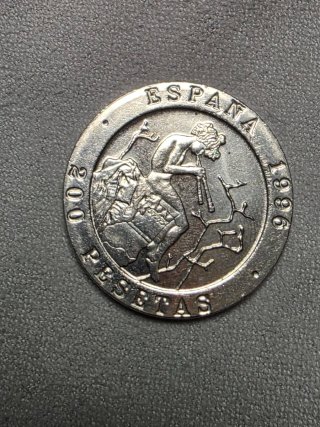Moneda 200 Ptas España 1996 M