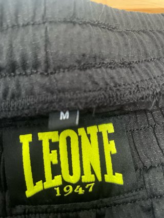 Pantalón Deporte Leone Negro/Blanco Sin Estrenar