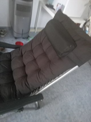 Sillón gravedad cero reclinable acolchado