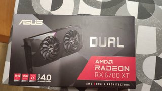 Tarjeta Gráfica ASUS RX 6700 XT DUAL