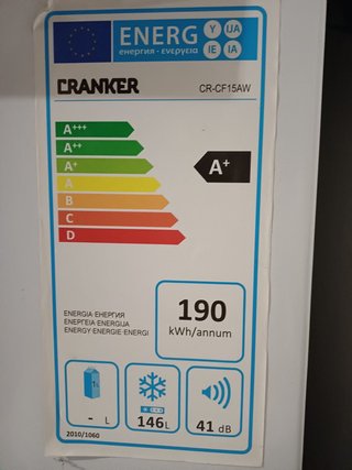 Congelatore a pozzetto CRANKER CR-CF15AW
