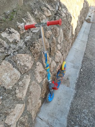 Patinete infantil dos ruedas