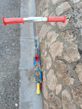 Patinete infantil dos ruedas