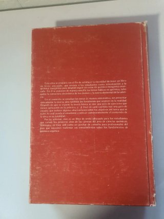 Libro antiguo química inorgánica basica