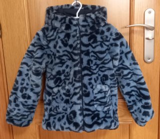 Abrigo Bóboli Reversible Niña Azul Marino 6 Años