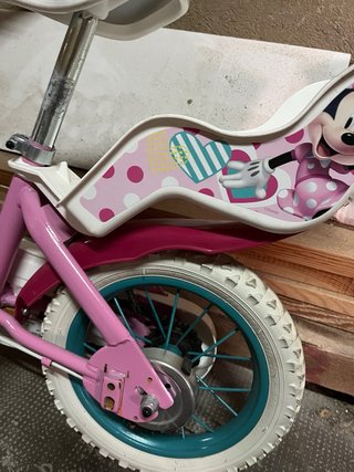 Bicicleta infantil Minnie rosa