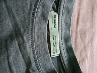 Camiseta Pull&Bear verde oliva