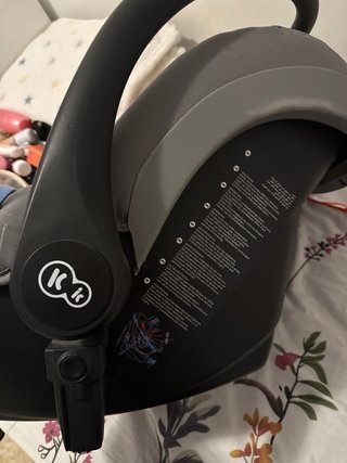 Silla de coche bebé gris Kinderkraft