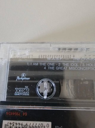 W.A.S.P. The Crimson Idol – MC Musicassetta 1992