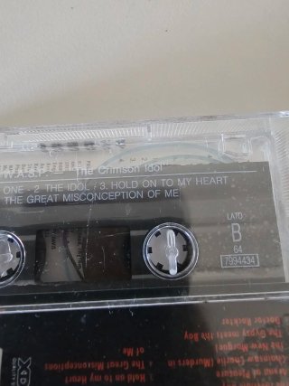 W.A.S.P. The Crimson Idol – MC Musicassetta 1992
