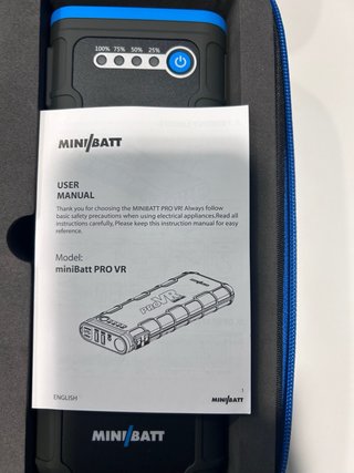 Arrancador Batería MiniBatt PROVR 20000 mAh.