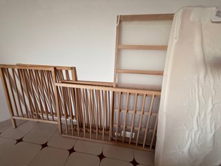 Cuna Bebé Ikea Madera