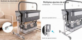 Cuna colecho mecedora eléctrica (Nueva en su caja)