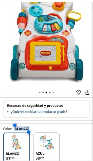 Correpasillo Andador Bebé Multifunción GalPat Baby