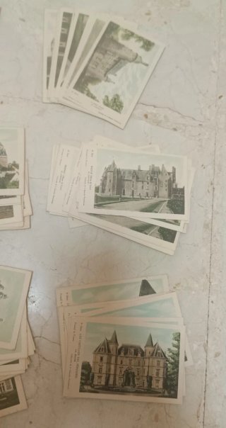 99 Postales Antiguas Castillos Francia