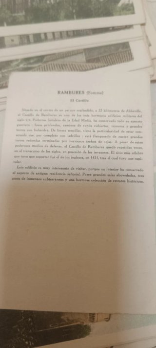 99 Postales Antiguas Castillos Francia