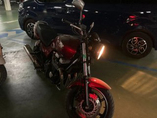 Honda CB750 Seven Fifty Naked Roja