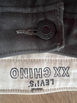 Pantalón Chino Levi's Negro Talla XX