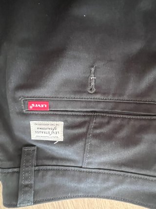 Pantalón Chino Levi's Negro Talla XX