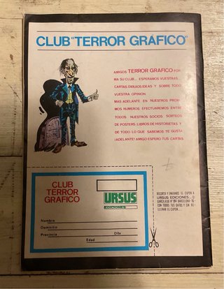 TERROR GRÁFICO Nº 1 – ESTEBAN MAROTO – HISTORIAS D