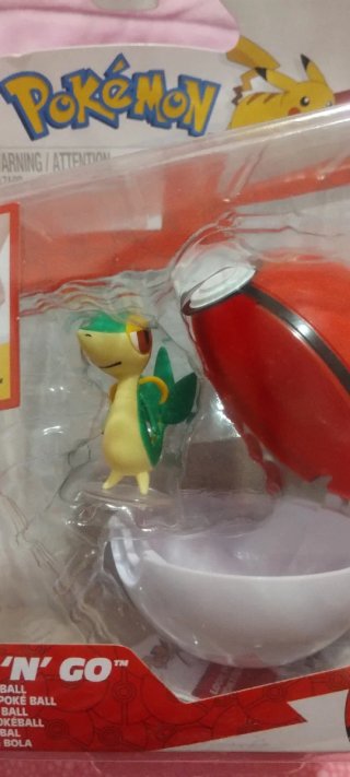 Pokémon Clip 'n' Go Snivy + Pokeball