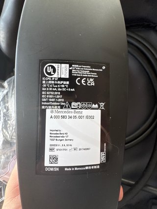 Cargador Mercedes Benz