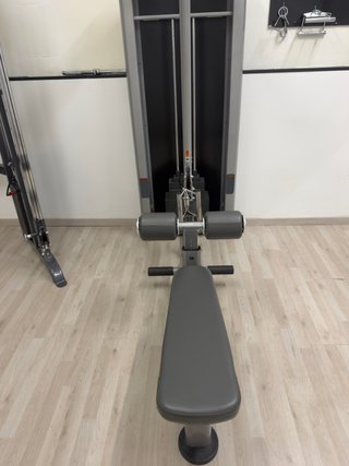 Máquina de polea alta y baja