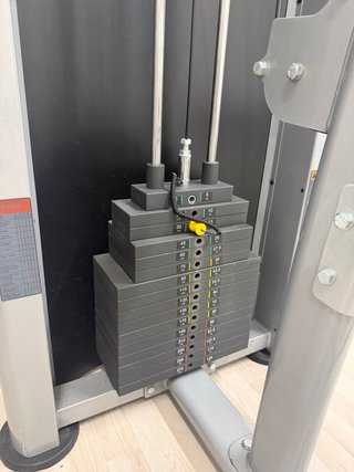 Máquina de polea alta y baja