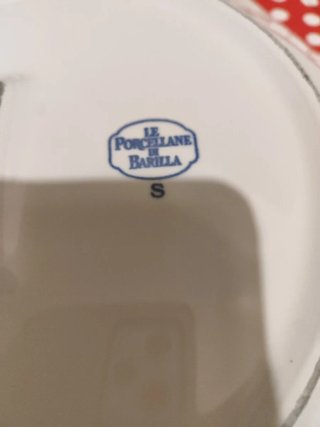 Centrotavola Barilla in Porcellana Bianca