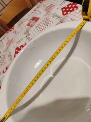 Centrotavola Barilla in Porcellana Bianca
