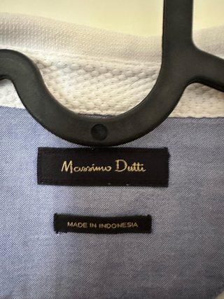 Polo Massimo Dutti Blanco