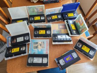 Lote 12 Películas VHS Disney y Animación