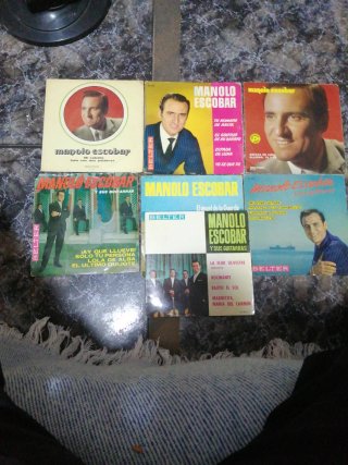 Siete ep de manolo escobar