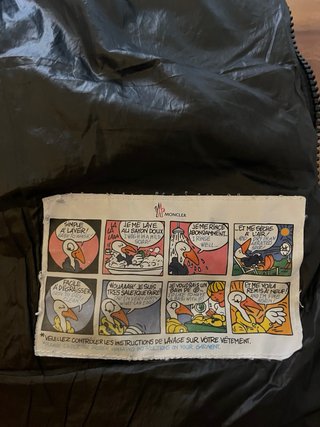 Abrigo Moncler Negro con Capucha