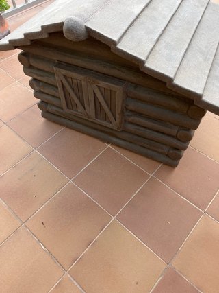 Casa para perro de plástico