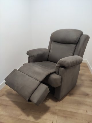 Sillón relax eléctrico gris