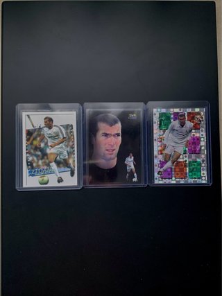 Zinedine Zidane #26 #618 #687 Mundicromo RMD Liga