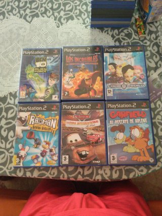 Lote 6 Juegos PlayStation 2 PS2