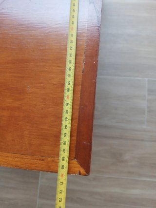 Mesa de centro vintage de madera