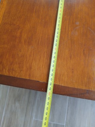 Mesa de centro vintage de madera