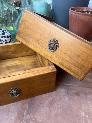 Cajones vintage madera