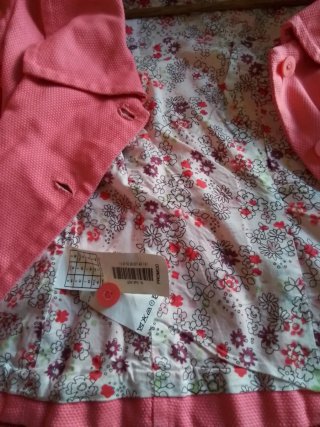 Chaqueta"Promod" rosa, original, versátil, moderna