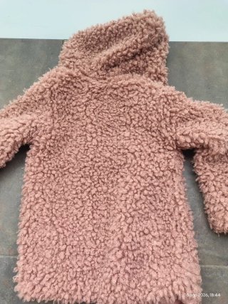 Cazadora niña Mayoral rosa peluche