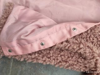 Cazadora niña Mayoral rosa peluche