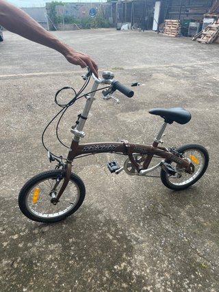 Bici plegable RUNFIT 6 velocidades