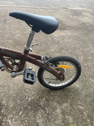 Bici plegable RUNFIT 6 velocidades