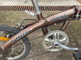 Bici plegable RUNFIT 6 velocidades
