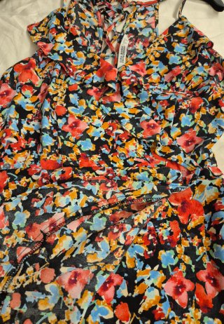 Vestido Zara estampado floral